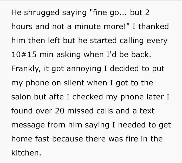 Dad Texts Wife The Kitchen Is On Fire Because He's Mad She Left Him With Baby Longer Than Expected, It Backfires When Cops Show Up Dad Texts Wife The Kitchen Is On Fire Because He's Mad She Left Him With Baby Longer Than Expected, It Backfires When Cops Show Up