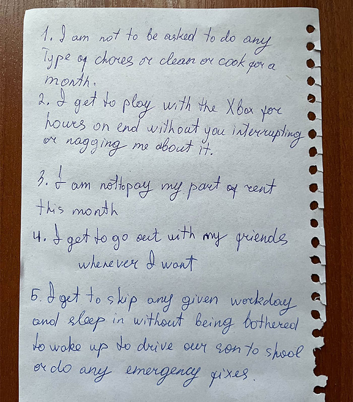 Delusional Guy Lists The Things He Expects For His "Birthday Month" And They Are Ridiculous