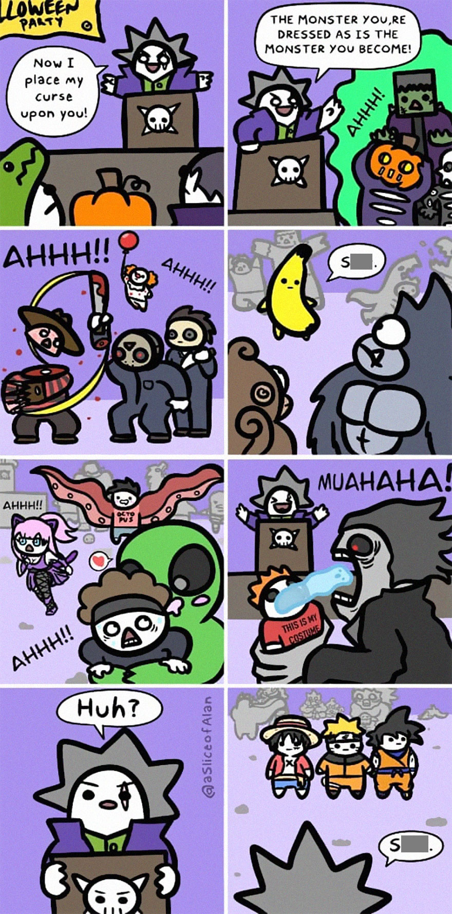 Meet "A Slice Of Alan",the Artist Who Creates Random, Silly And Funny Comics