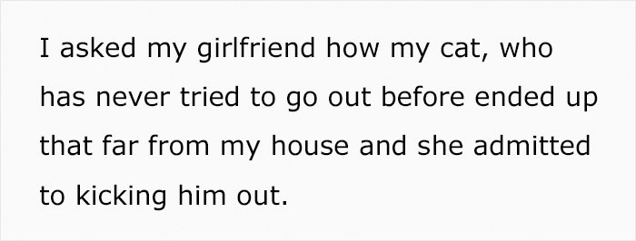 Woman Gets What She Deserves After Kicking Out BF's Cat From His House When He Wasn't Around