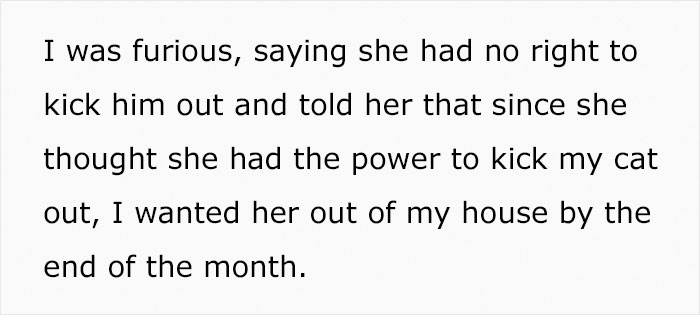 Woman Gets What She Deserves After Kicking Out BF's Cat From His House When He Wasn't Around