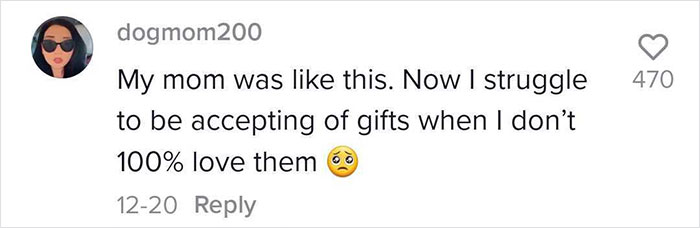 Daughter Of Narcissistic And Toxic Mother Shares What Christmas Gifts She's Returned Over The Years Daughter Of Narcissistic And Toxic Mother Shares What Christmas Gifts She's Returned Over The Years