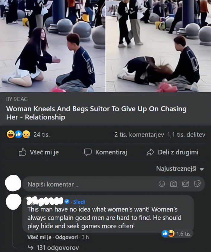 A Comment On A Post About A Woman Begging Her Stalker Of 5 Years To Leave Her Alone