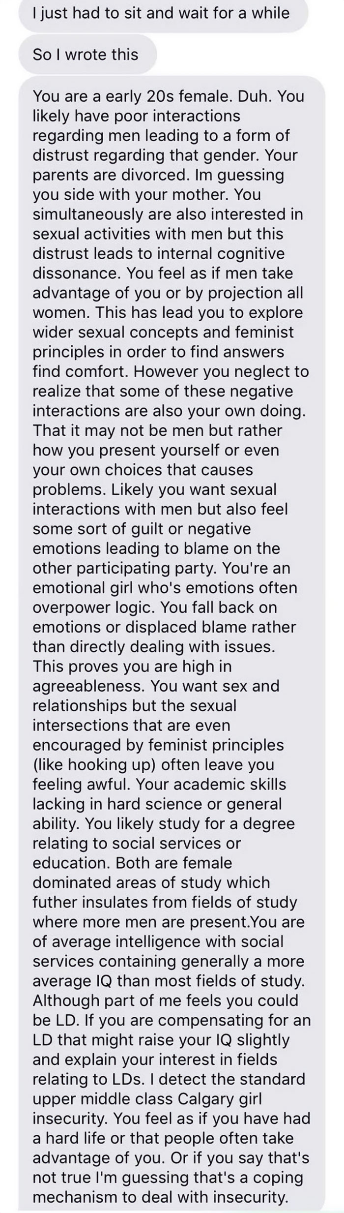 Didn’t Answer His Text For A While… I Never Met Him And We Had Been Texting For A Few Days