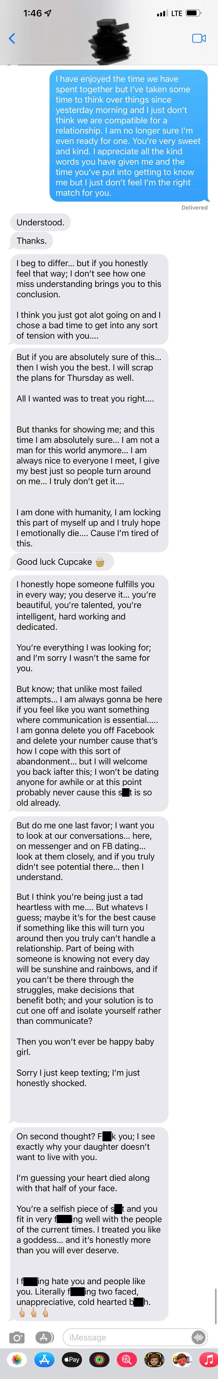 He Just Wanted To Treat Me Right