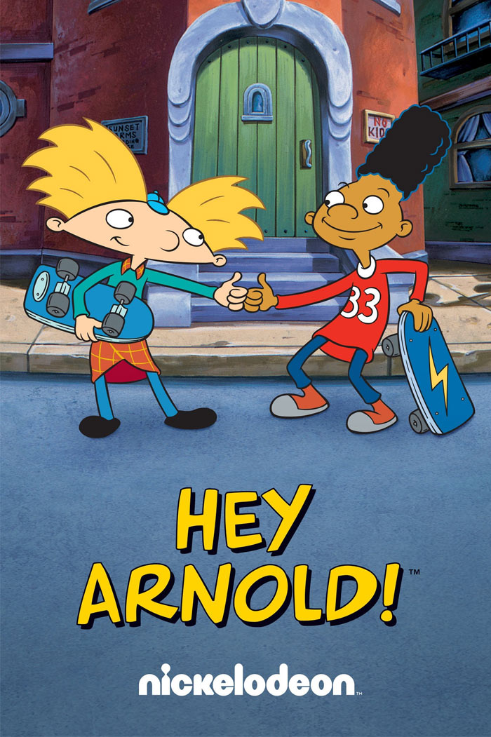 Poster for Hey Arnold! animated tv show 