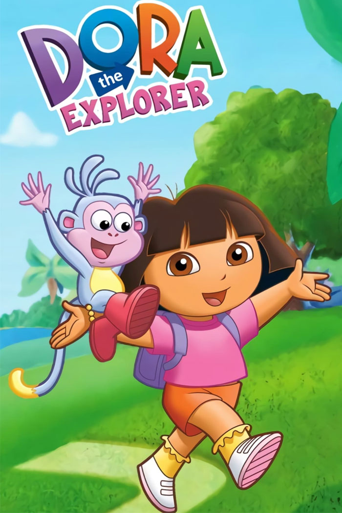 Poster for Dora The Explorer animated tv show 