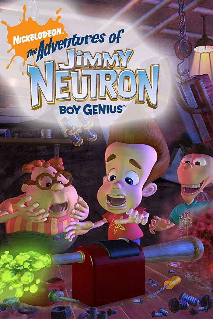Poster for The Adventures Of Jimmy Neutron: Boy Genius animated tv show 