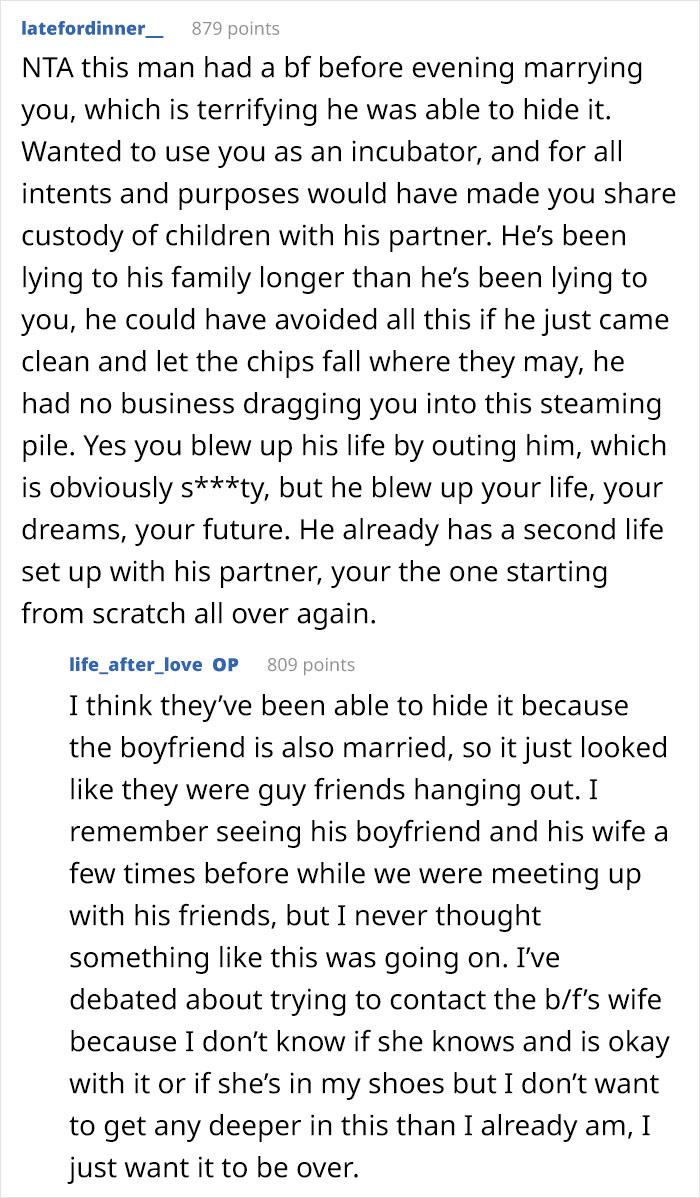 25 Y.O. Woman Sparks Family Feud After Outing Her Ex As Gay During Argument With Religious MIL 25 Y.O. Woman Sparks Family Feud After Outing Her Ex As Gay During Argument With Religious MIL