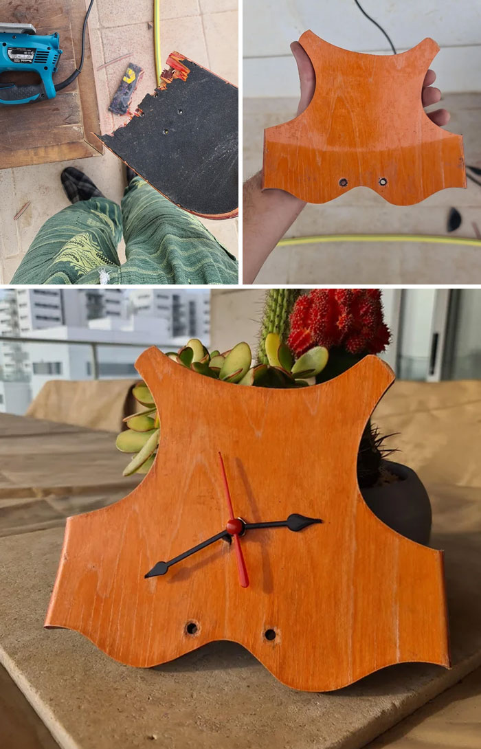 Today I Made A Watch From A Broken Skateboard! Job Was Entirely Done With Jigsaw And A Dremel. Let Me Know What You Guys Think