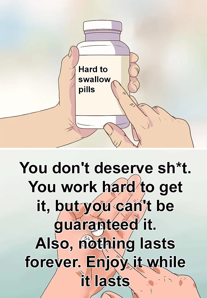 People-Share-Hard-To-Swallow-Pills