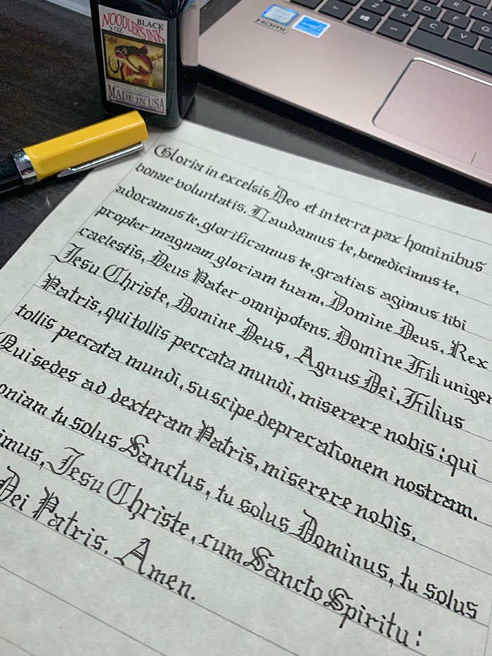 My Attempt At Gothic Writing