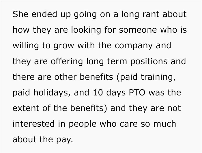 Interviewer Goes Off On A Potential Employee For Expecting To Be Paid $15 An Hour When They Listed A $12-$19 Range