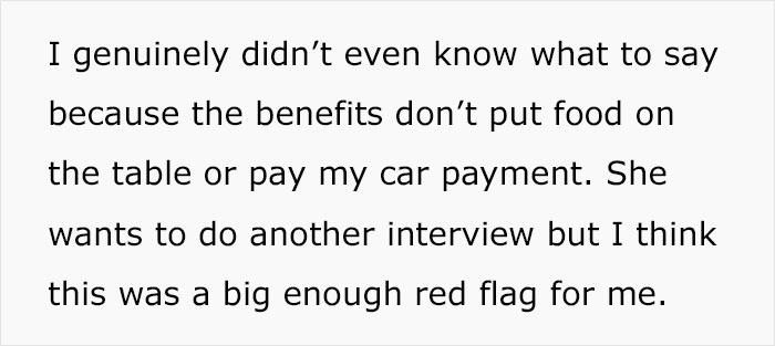 Interviewer Goes Off On A Potential Employee For Expecting To Be Paid $15 An Hour When They Listed A $12-$19 Range