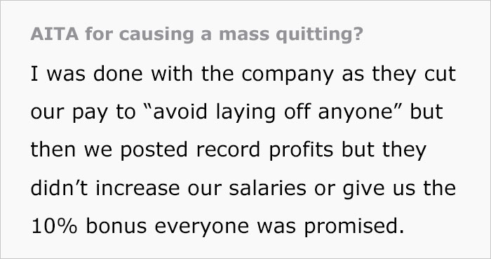 IT Employee Accidentally Caused Mass Quitting After Overhearing A Heated Conversation Between His Boss And An Intern IT Employee Accidentally Caused Mass Quitting After Overhearing A Heated Conversation Between His Boss And An Intern