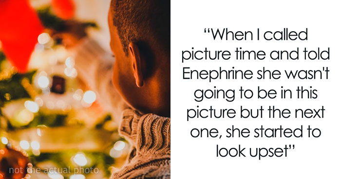 Mom Excludes Her Black Stepdaughter From A Christmas Family Pic, Is Surprised By People Calling Her Racist