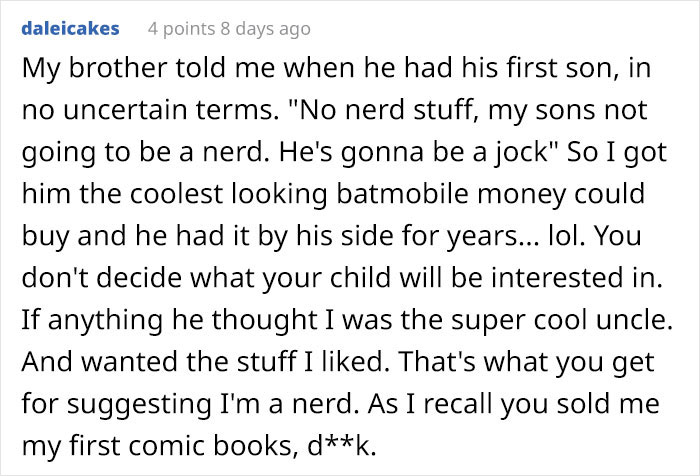 Family Maliciously Complies When Asked To Give Their Nieces And Nephews Expensive Gifts Family Maliciously Complies When Asked To Give Their Nieces And Nephews Expensive Gifts
