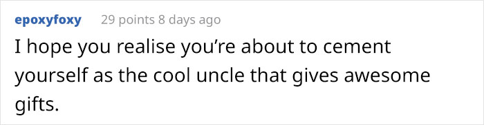 Family Maliciously Complies When Asked To Give Their Nieces And Nephews Expensive Gifts Family Maliciously Complies When Asked To Give Their Nieces And Nephews Expensive Gifts