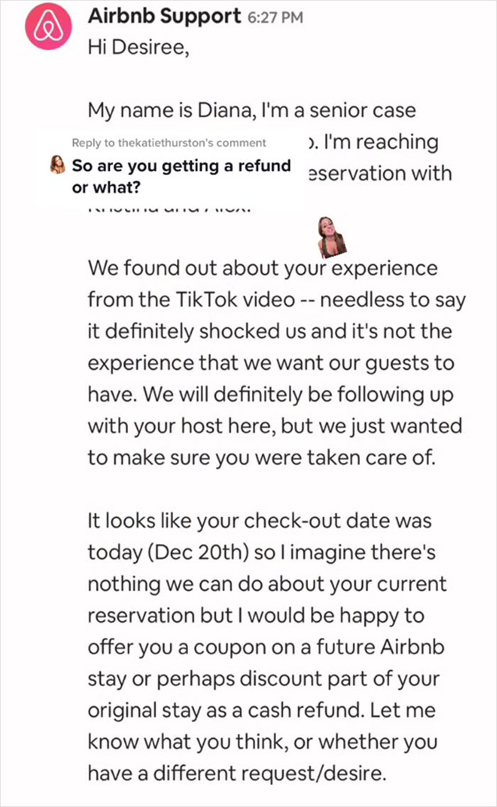 Lady Shows Tiktok How She Settled In An AirBnB Only To Discover Her Window Was A One-Way Mirror Into A Restaurant Lady Shows Tiktok How She Settled In An AirBnB Only To Discover Her Window Was A One-Way Mirror Into A Restaurant