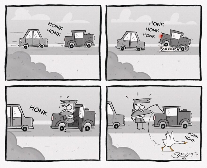 32 New Hilarious And Dark Comics With A Sudden Twist By Scribbly G