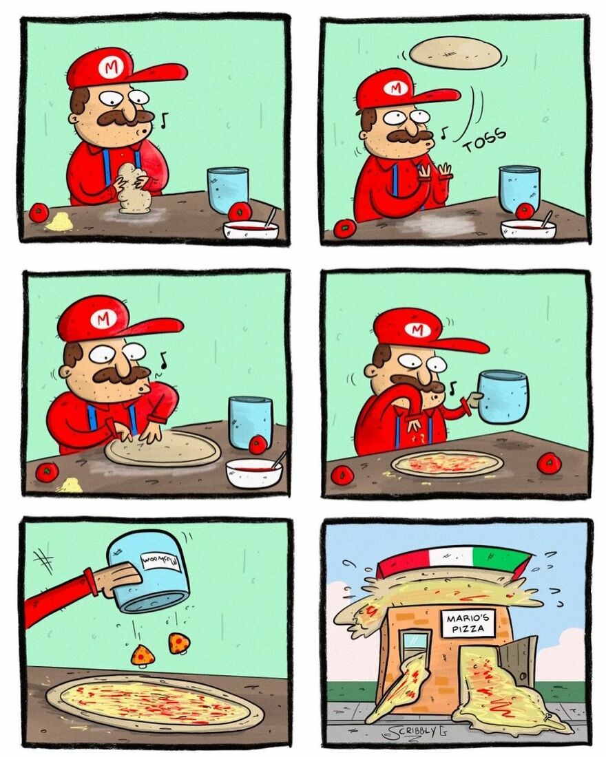 32 New Hilarious And Dark Comics With A Sudden Twist By Scribbly G