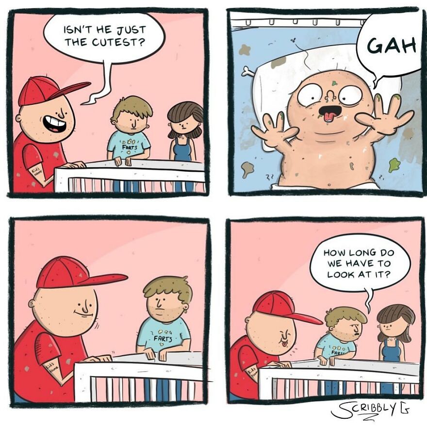 32 New Hilarious And Dark Comics With A Sudden Twist By Scribbly G