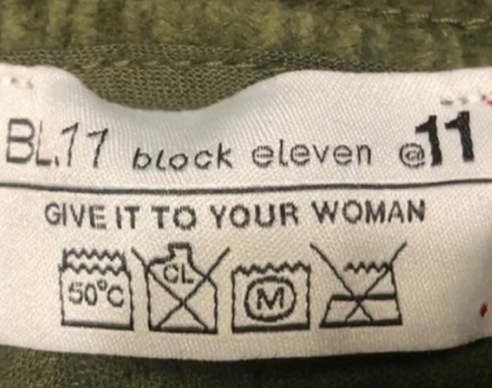 Woman Calls Out Clothing Brands For Sexist Care Tags, And Here Are 10 Of The Most Upsetting Ones