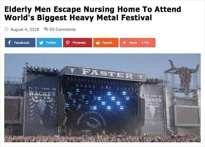 Elderly Men Can Be Weird Sometimes