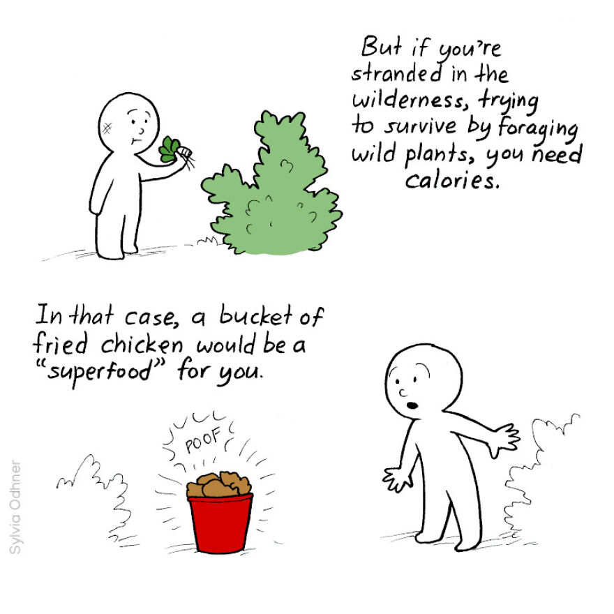 This Comic Series Dispels Myths About Superfoods