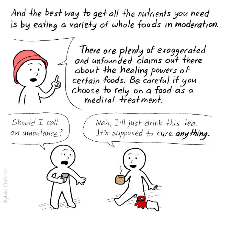 This Comic Series Dispels Myths About Superfoods
