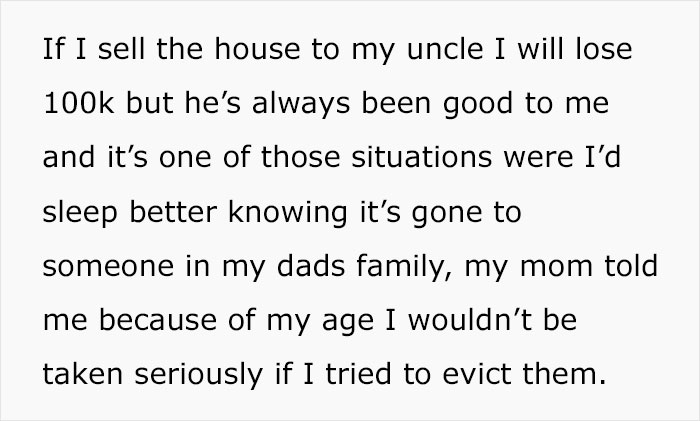 19 Y.O. Woman Allows Her Family To Live In A $3.3M House She Inherited, Later Decides To Sell It To Get Rid Of Them Because Of The Way They Abuse Her