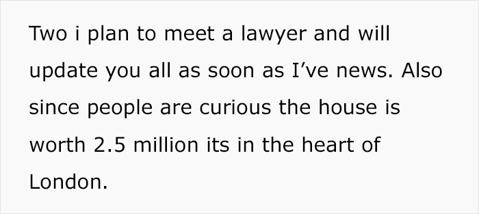 19 Y.O. Woman Allows Her Family To Live In A $3.3M House She Inherited, Later Decides To Sell It To Get Rid Of Them Because Of The Way They Abuse Her