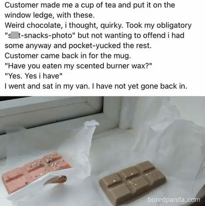 We Are Powerless To Things That Look Like Chocolate