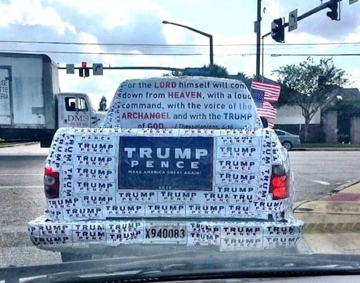 Not Being Able To See Out Of Your Own Windshield To Own The Libs