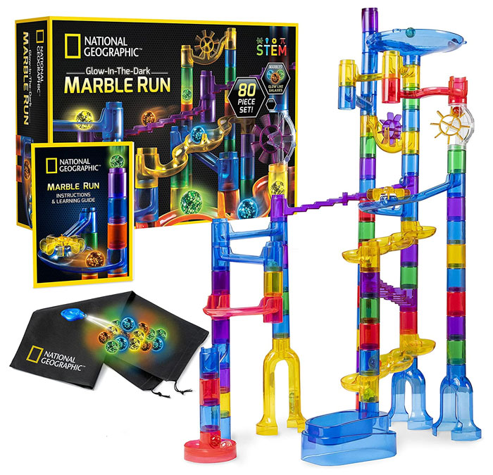 Glowing Marble Run