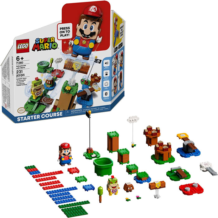 LEGO Super Mario Adventures Starter Course With Mario