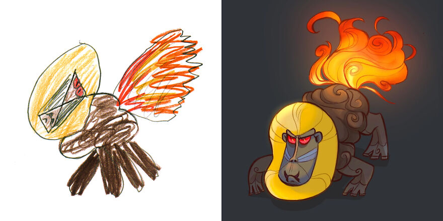 Prompt By Kid-Artist Leo, Fan Art By @traeshaesthetics