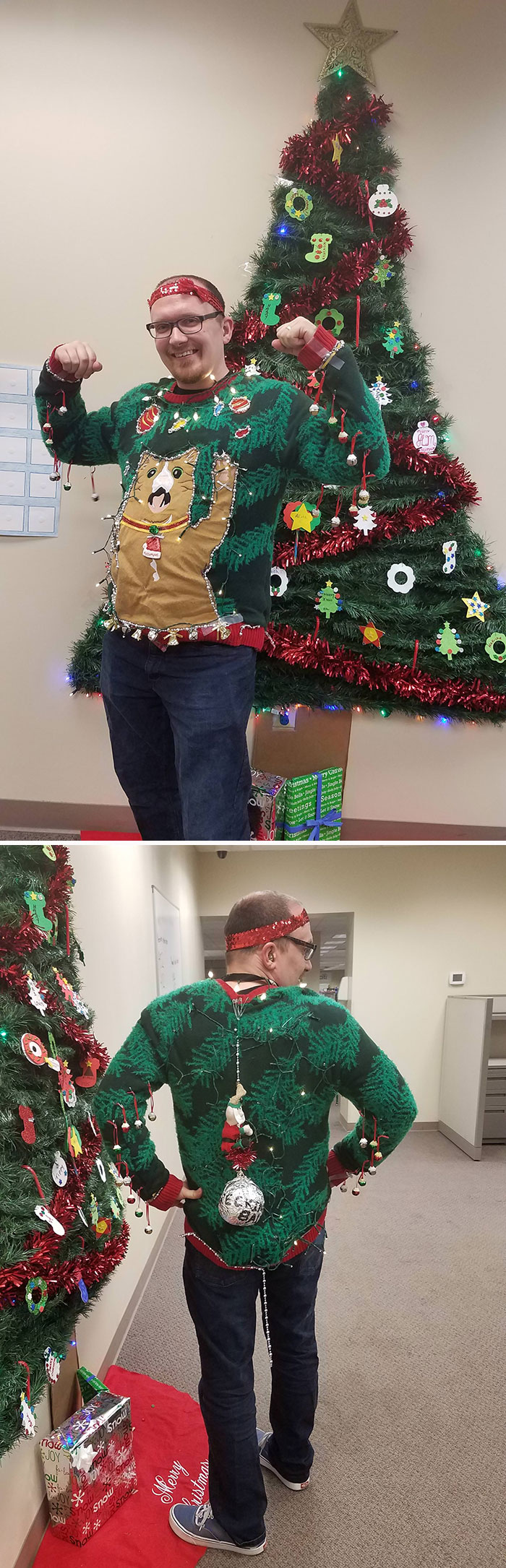 Me And My Award Winning Christmas Sweater