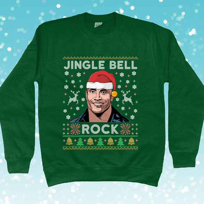 Funny Xmas Sweater, The Rock