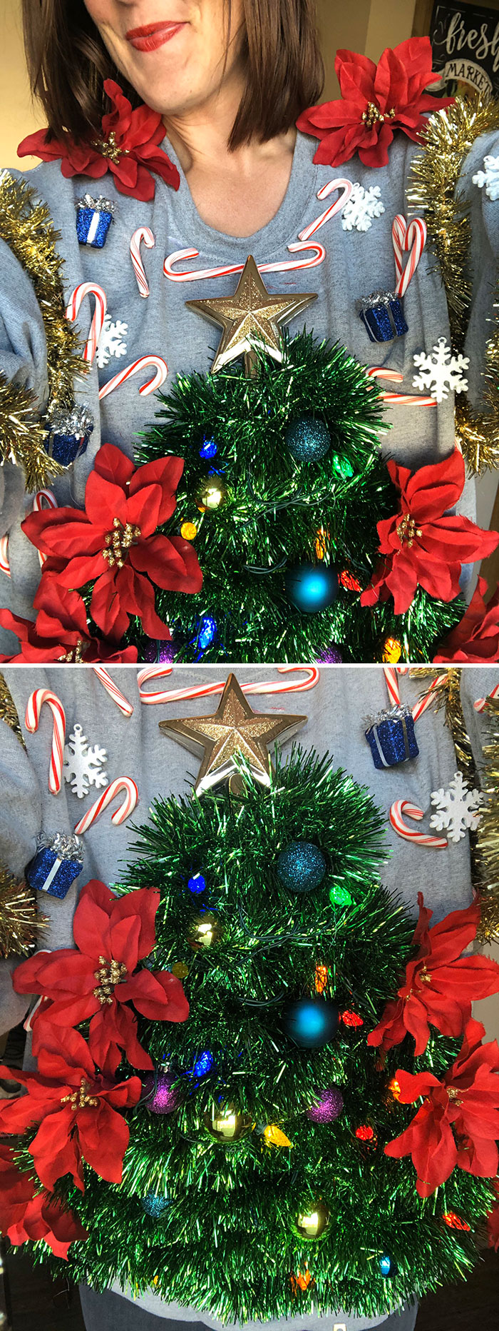 There's A Lot Going On Here But I Like The Work She Put Into Making This