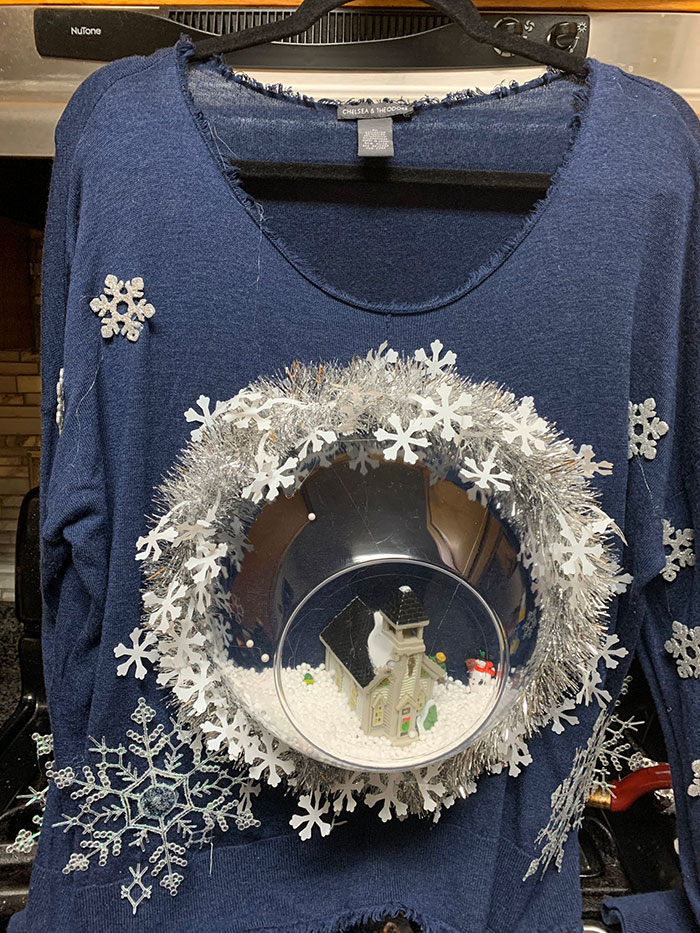 I Guess The Idea Is To Go Dancing With This Sweater