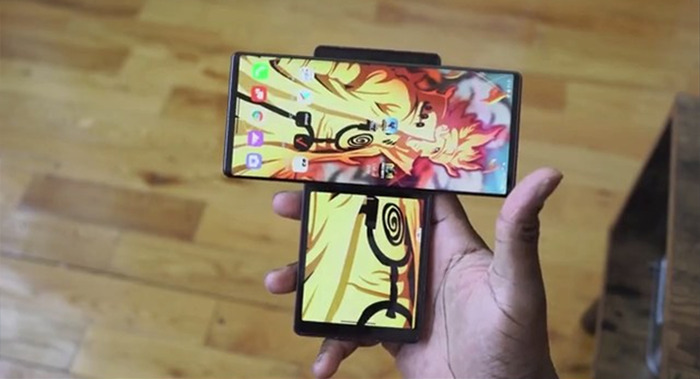 Lg's Rotating Dual-Screen Phone Is A Throwback From The First Iron Man Movie