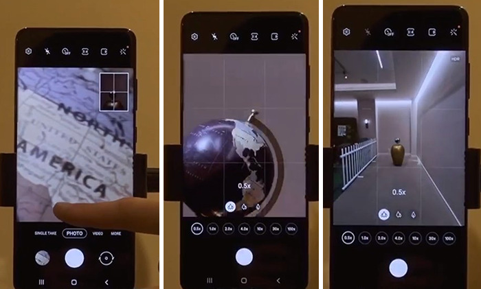 S20 Ultra's 100x Space Zoom In Action