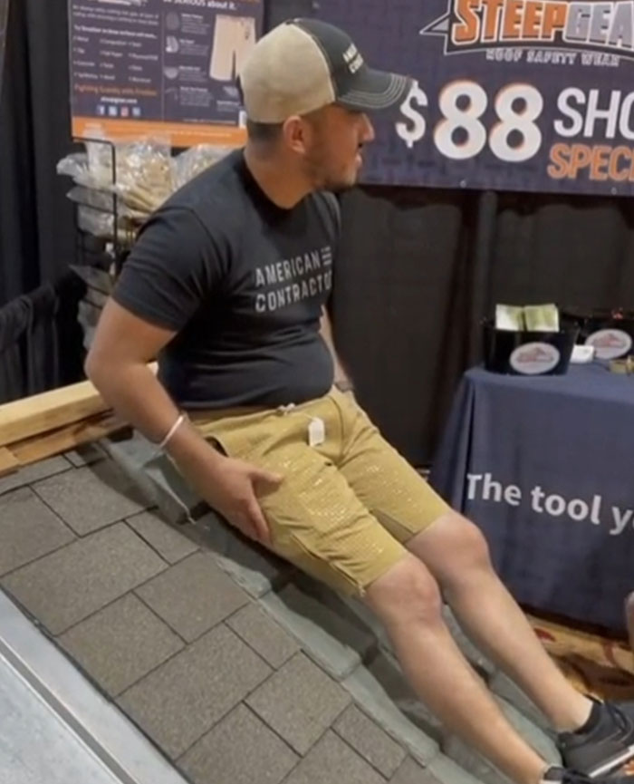 Anti Slip Shorts So Prevent Roofers From Slipping