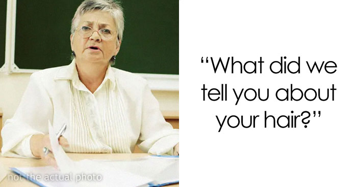 Student Gets In Trouble For Her Natural Hair Color Defying Schools Dress Code, Maliciously Complies By Dyeing It