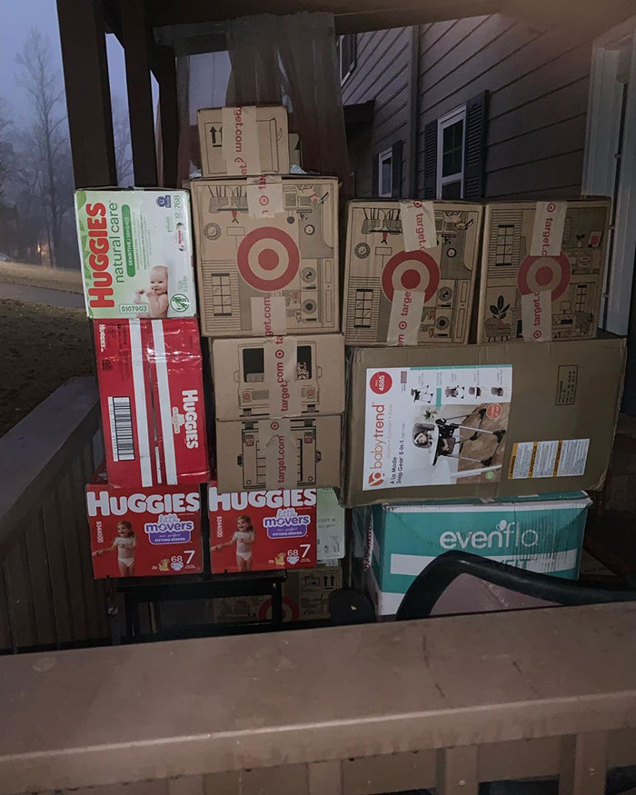 UPS Driver Leaves A Kind Message For New Mom On Her Doorbell Camera, Gets A Promotion And Is Showered With Gifts In Return