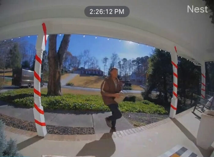 UPS Driver Leaves A Kind Message For New Mom On Her Doorbell Camera, Gets A Promotion And Is Showered With Gifts In Return