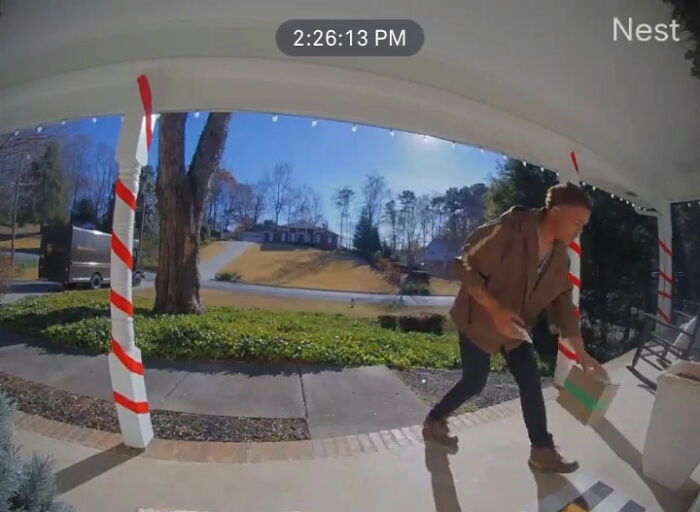 UPS Driver Leaves A Kind Message For New Mom On Her Doorbell Camera, Gets A Promotion And Is Showered With Gifts In Return