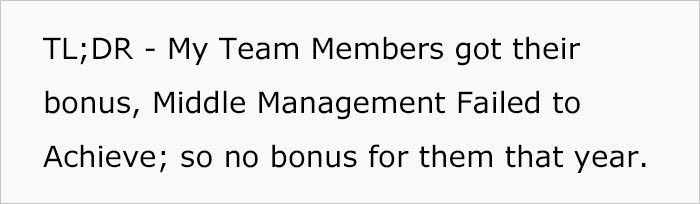 Upper Management Purposely Pauses The Hiring Process To Dump Workload Of 12 On 7, Manager Maliciously Complies And Gets His Staff A Bonus Without Exploiting Them Upper Management Purposely Pauses The Hiring Process To Dump Workload Of 12 On 7, Manager Maliciously Complies And Gets His Staff A Bonus Without Exploiting Them