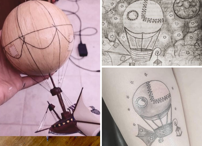 My Friend: "Look What I Found!" Me: "It.. It's Like My Old Drawings. It's Like My Tattoo." My Friend: "Yes. You Take It." /Overwhelmed Sobbing/